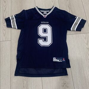 Tony Romo NFL Navy and White Authentic Jersey